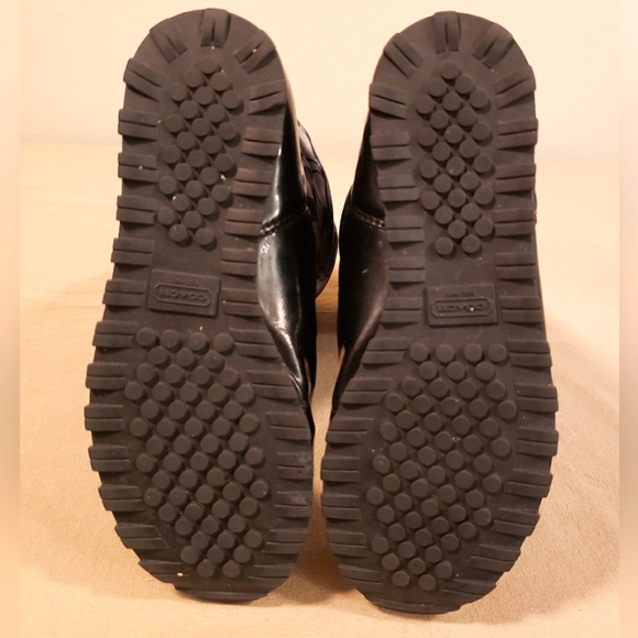 STYLISH AUTHENTIC COACH RAIN BOOTS - Picture 10 of 11